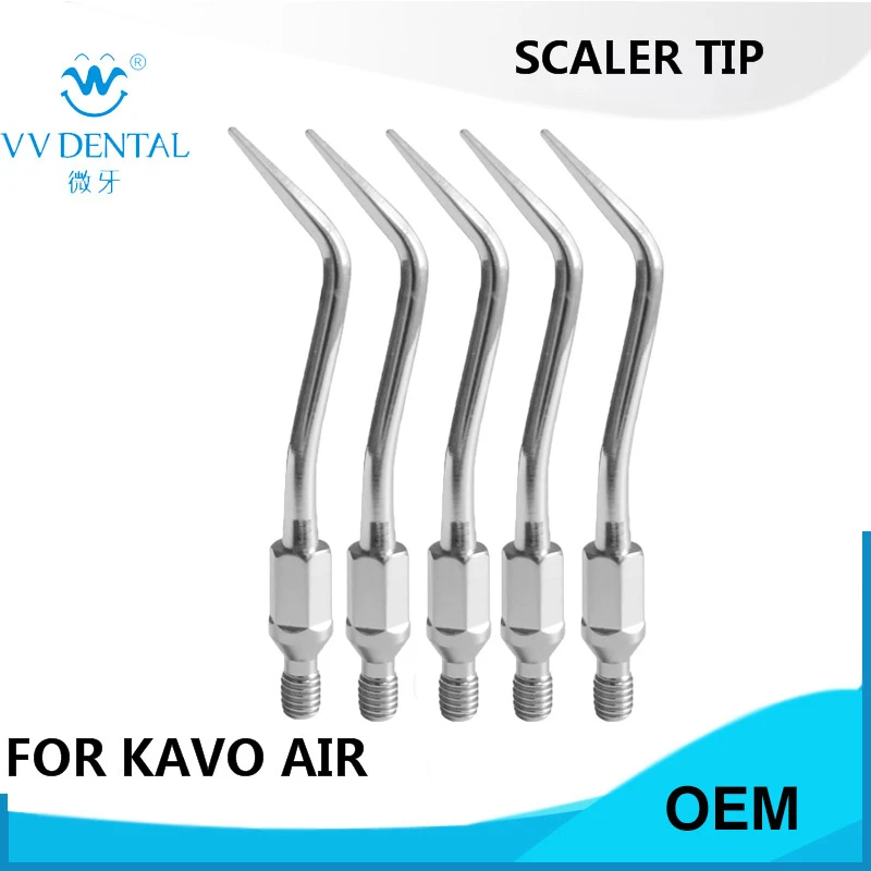 

5PCS GK3 supragingival subgingival multifunction scaler tip for KAVO SONICFLEX, SIRONA SIROAIR, KOMET NONIC LINE