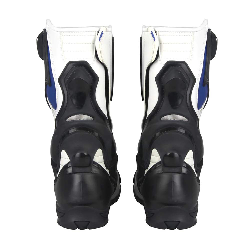 Защитные ботинки в байкерском стиле; противоскользящие мотоциклетные ботинки для мотокросса; обувь для верховой езды; четыре сезона; B1002