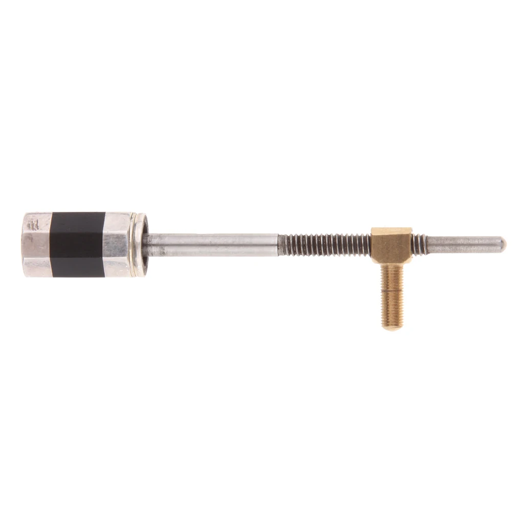 Durable Metal Violin Bow Screw Musical Instruments Parts Accessory 6cm