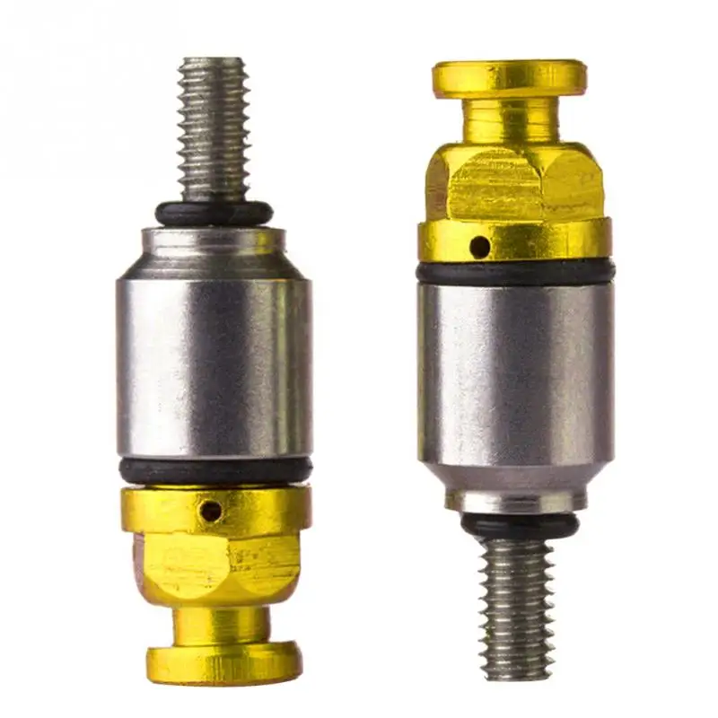 2 шт M4* 0,7 мм вилка мотоцикла Винт Fit SX SXF EXC воздушный Bleeder - Цвет: Золотой