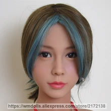 WMDOLL Lifelike sex doll head for real oral sex silicone sex dolls love adult toy for men