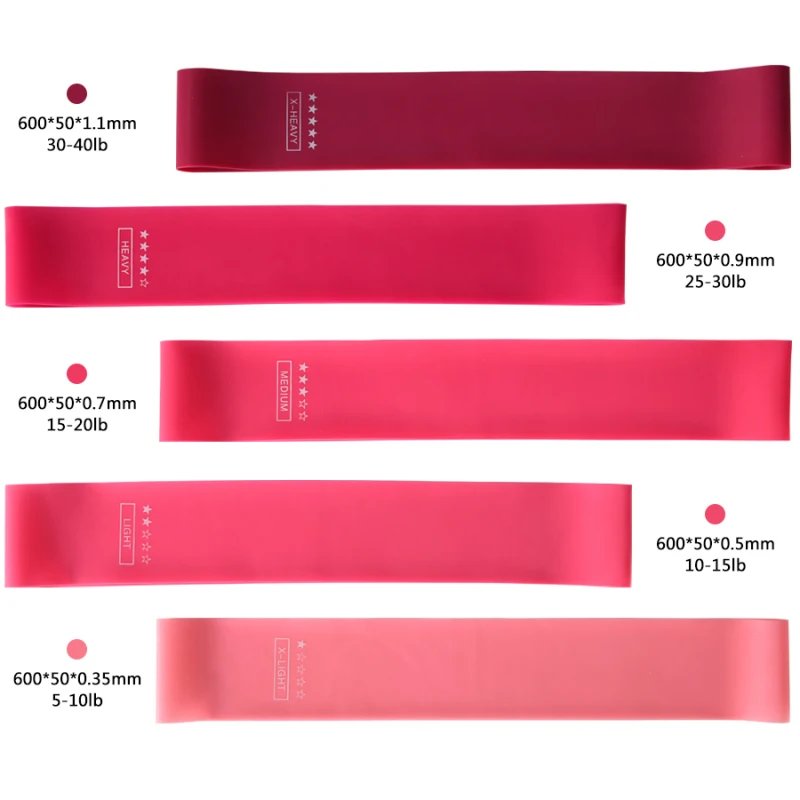 Training Fitness Resistance Bands Exercise Gym Strength Resistance Bands Pilates Sport Rubber Fitness Bands Workout Equipment-11 (2)