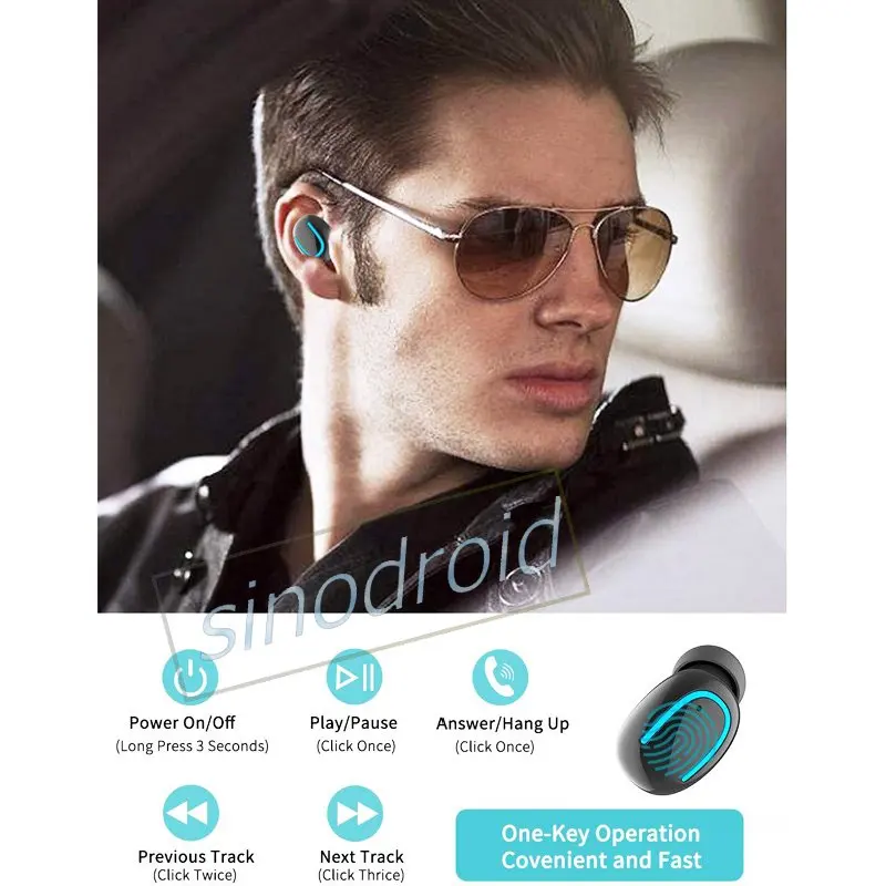 HBQ Q32U TWS mini Earbuds smart touch control (21)