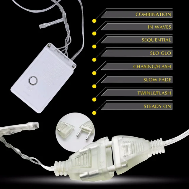 online shop 10m rgb led string light christmas lights indoor outdoor