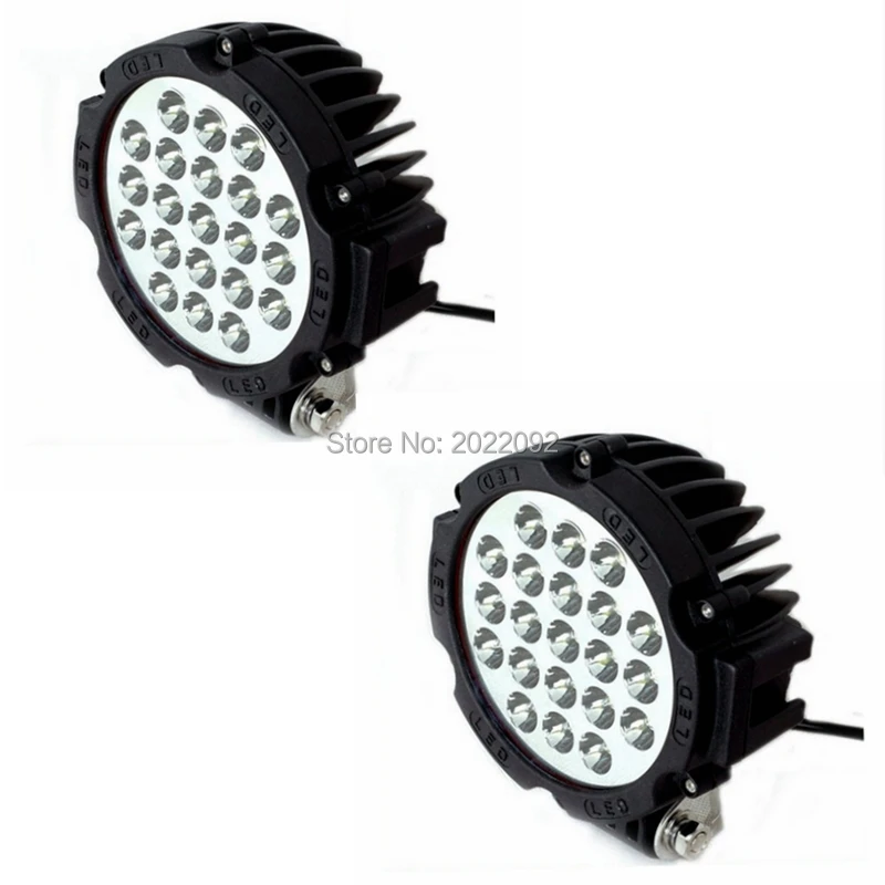 

2x 63w LED Spot Work Light Off Road Light Fog Driving Bar waterproof IP67 CE RoHs cetification