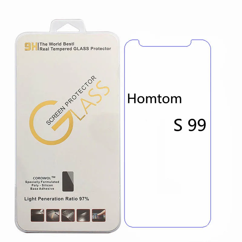 

9H Screen Protector For Homtom S99 S17 S16 PRO S12 S8 S7 ZOJI Z33 Z 33 H10 C2 HT50 HT37 Tempered Glass Front Phone Films