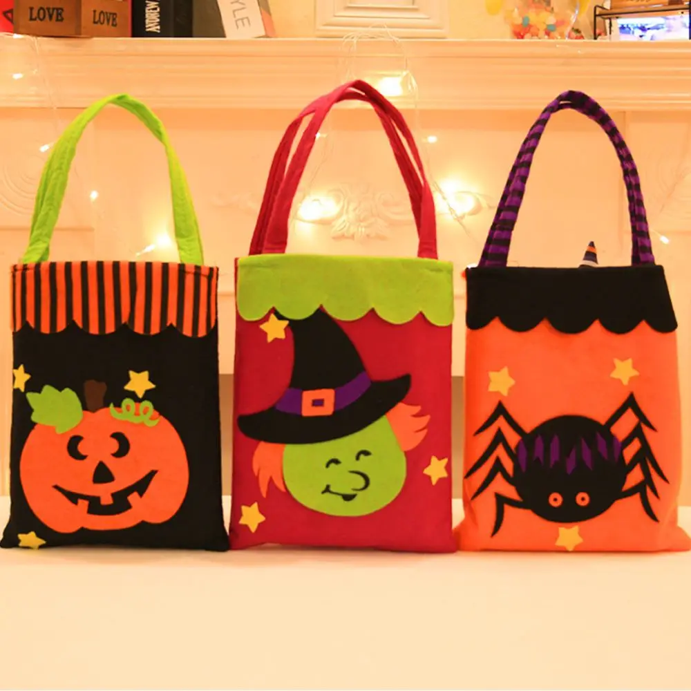 Lovely Non woven Fabrics Halloween Candy Bag Shopping Bag Halloween