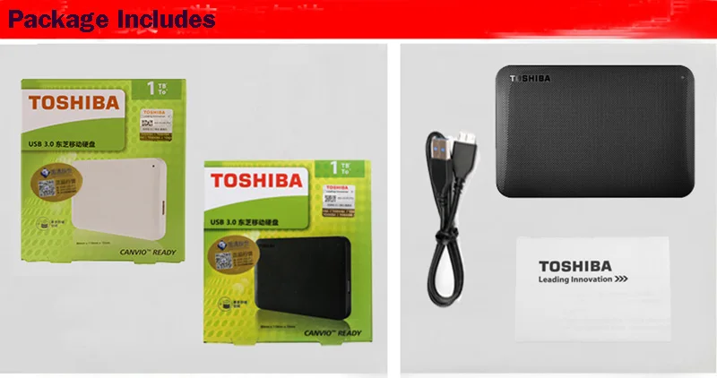 Toshiba Портативный внешний жесткий диск hdd 1 ТБ 2 ТБ 3 ТБ Disco Duro Externo HD Disque Dur Externe диски 1to 2 hdd 2,5