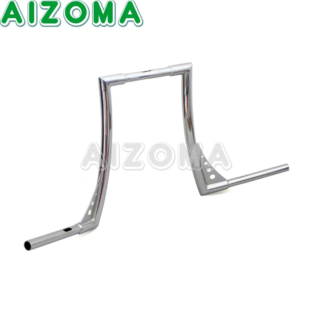 16 &quotRise Motorcycle 1 1/4&quot APE вешалка руль хромированный для Harley Touring Softail FLST FXST Cafe Racer