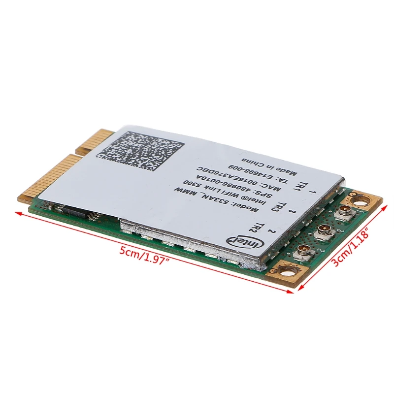 5300 533an_mw беспроводной WLAN WiFi мини PCIe Карта 802.11n+ 450 Мбит/с модуль устройства