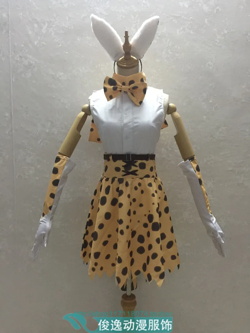 Japanese Anime Kemono Friends cosplay Leptailurus serval cos Halloween