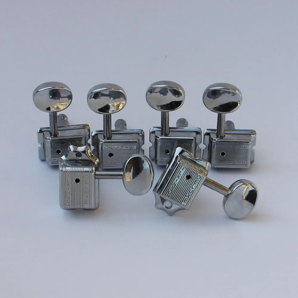 

WILKINSON VINTAGE Chrome TUNERS FOR STRAT & TELE GUITAR OR SIMILAR WJ-55-6C