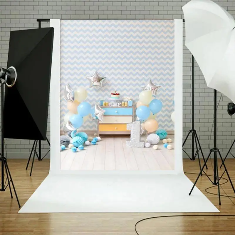 

0.9X1.5m Infant Children Baby Photography Background Vinyl Photo Backdrop Cloth Studio Vinyl Background Wall Decor Props