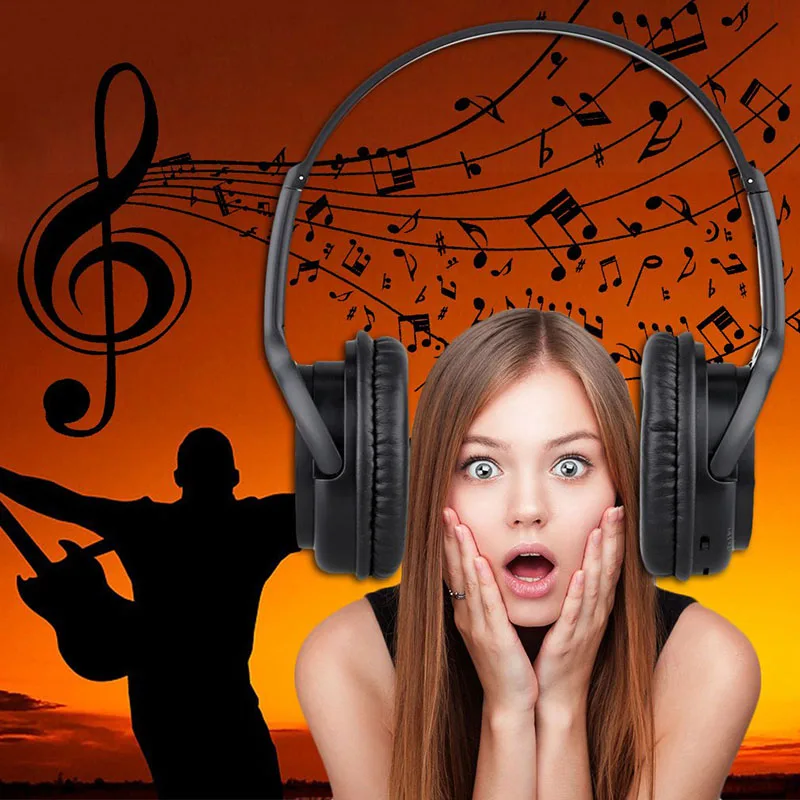 for Bluetooth Headphone Wireless Stereo Headset Foldable Sports Music Earphones Support TF Card AUX-IN for Smartphones (8)