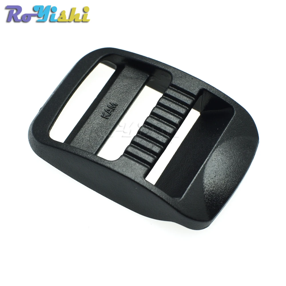 3/4"(20mm) bing Plastic Ladder Lock Slider Buckle Black For Backpack