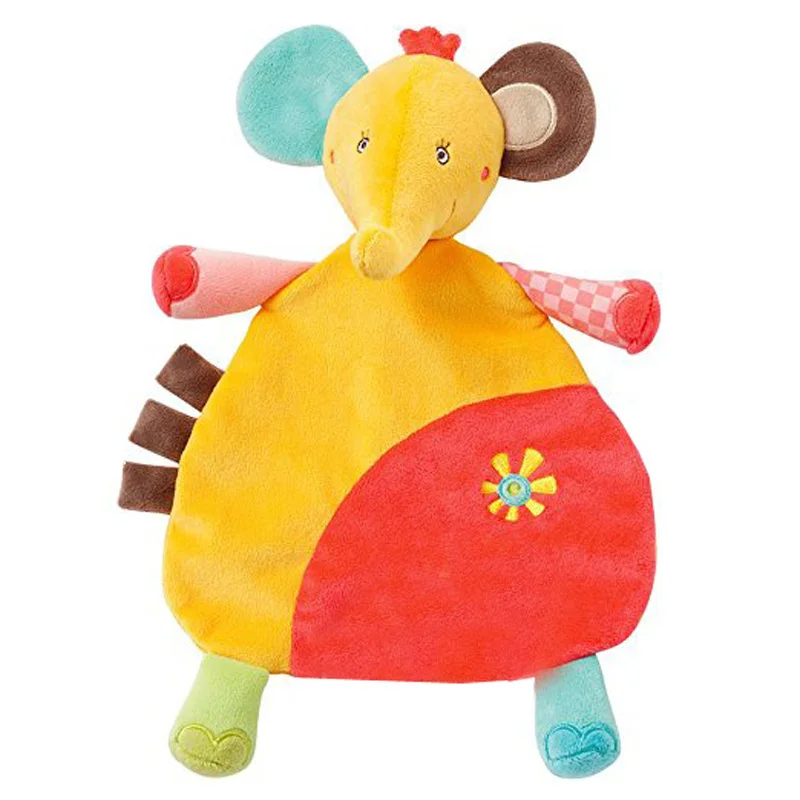 JJOVCE-Soft-Baby-Plush-Handkerchief-Infant-Placate-Towel-Baby-Plush-Toys-Comfort-Towel-Sleep-Appease-Baby-Sensory-Development-05