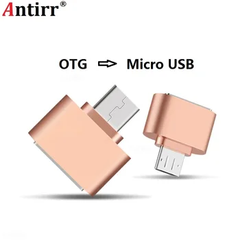 

Antirr Android Micro USB OTG Cable Adapter 2.0 Mini Converter for flash Drive Mouse keyboard Hand Shank Card Reader Tablet Phone