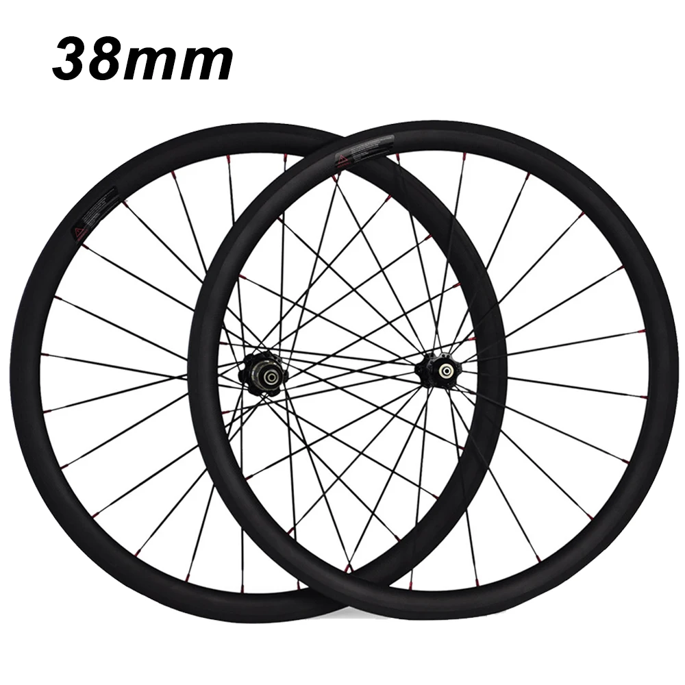 Clearance ELAPTOP carbon wheelset A271SB Standard wheel 38mm 50mm 88mm depth carbon wheels clincher 23mm width road bike bicycle wheels 1