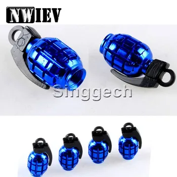 

NWIEV 4pcs Car Styling Tire Valve Cap For Mercedes AMG Benz Bmw E60 Fiat 500 Volvo S80 Renault megane duster captur clio 4 Logan