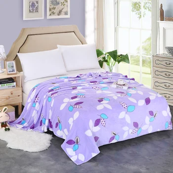 

Blanket 200x230cm high density super soft flannel mattress sofa / bed sheet / portable bed cover / travel / shawl / camp