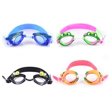 UV Male and female children Swim eyewear Waterproof and anti fog Big box Swimming goggles Diving cartoon