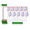 Panel Mount 10 Position Power Distribution Fuse Module Board, For AC/DC 5~32V. ► Photo 3/6