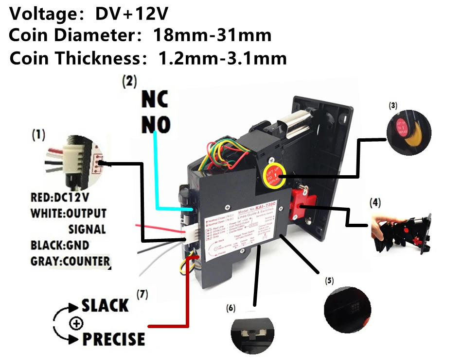 Монетоприемник eu9 схема