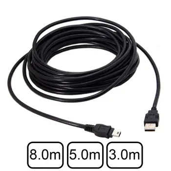 

CY Mini USB 5Pin to USB 2.0 Male Data Cable for Hard Disk & Camera & Phone 8m 5m 3m