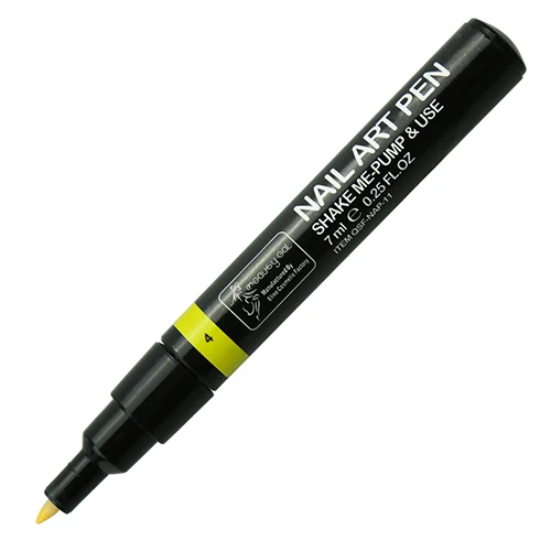 DIY ручка для украшения ногтей для 3D дизайна ногтей ручка для 3D дизайна ногтей инструменты для рисования карандаш для маникюра, инструменты 24 цвета на выбор 1 - Цвет: 04