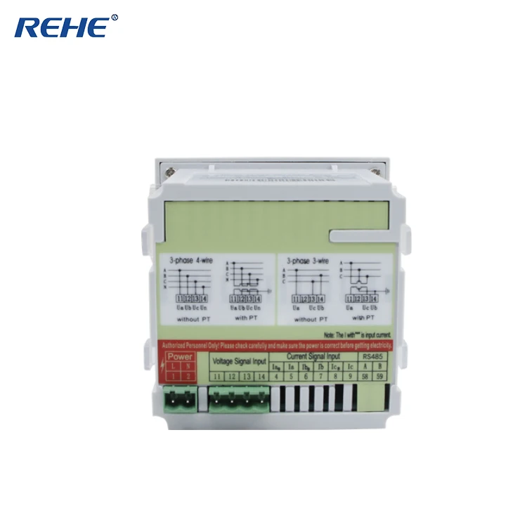 REHE RH-3AV33 с бесплатным образцом цифровой панели размер 96*96 мм трехфазный светодиодный вольтметр переменного тока