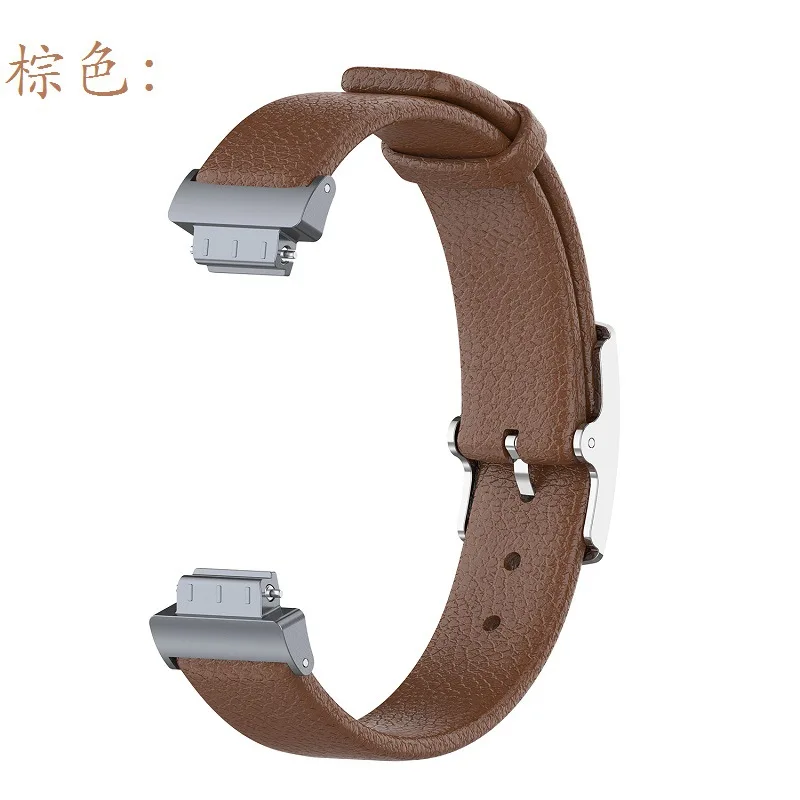 Замена Fitbit Inspire Band/Fitbit Inspire HR Band, двухсторонний кожаный ремешок из телячьей кожи