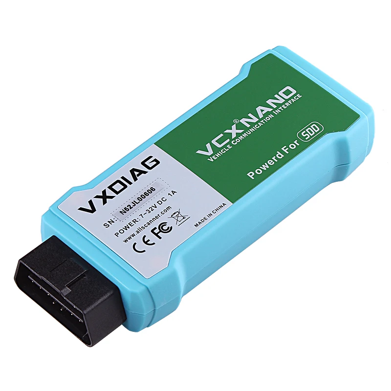 VXDIAG VCX NANO Wifi/USB версия SSD OBD2 диагностический инструмент сканер кодов