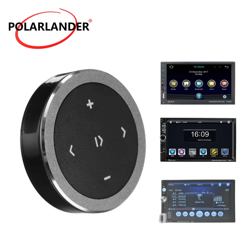 Wireless Bluetooth 3.0 Car Styling Motorcycle Steering Wheel For iOS/Android Music Player Remote Control Start Media Button | Автомобили и