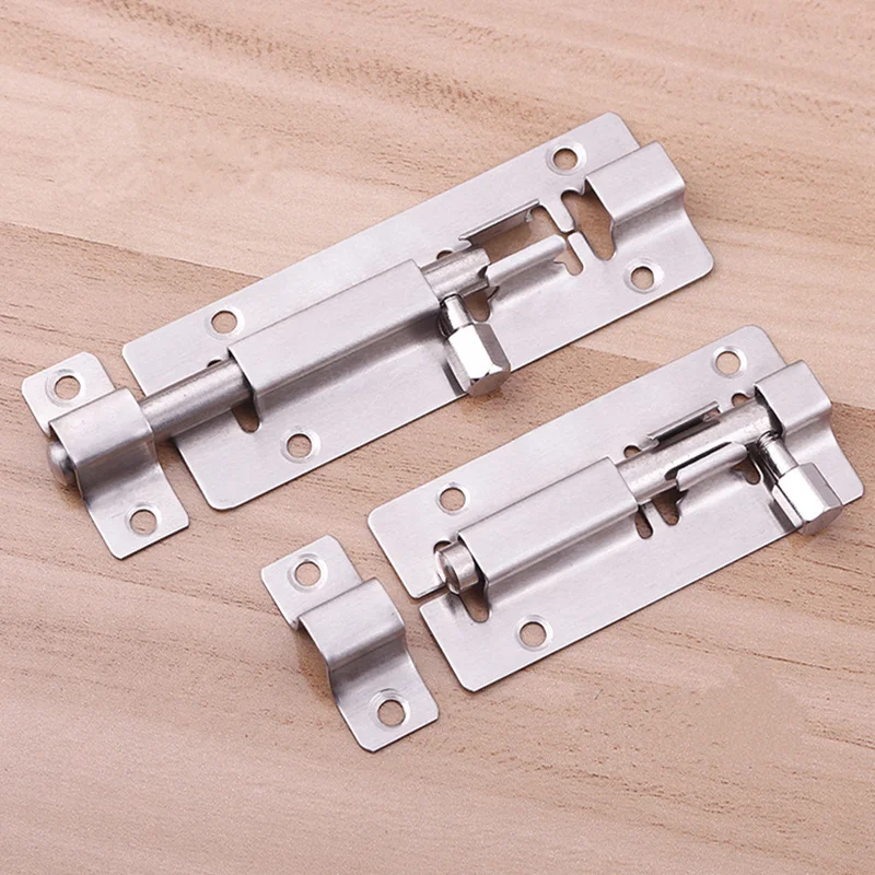 

Practical Stainless Steel Door Latch Sliding Lock Barrel Bolt Latch Home Door Window Security Bolt Lock Hardware accessories