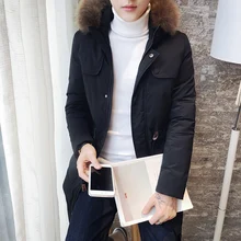 Winter, the new men’s down jacket, long men’s casual wear large yards outside the thick coat