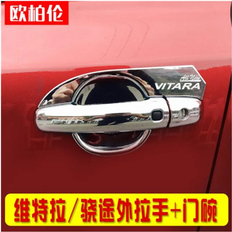 

ACCESSORIES 10PC FIT FOR 2006 2007 2008 2009 2010 2011 2012-2015 SUZUKI GRAND VITARA CHROME DOOR HANDLE CATCH COVER TRIM CAP