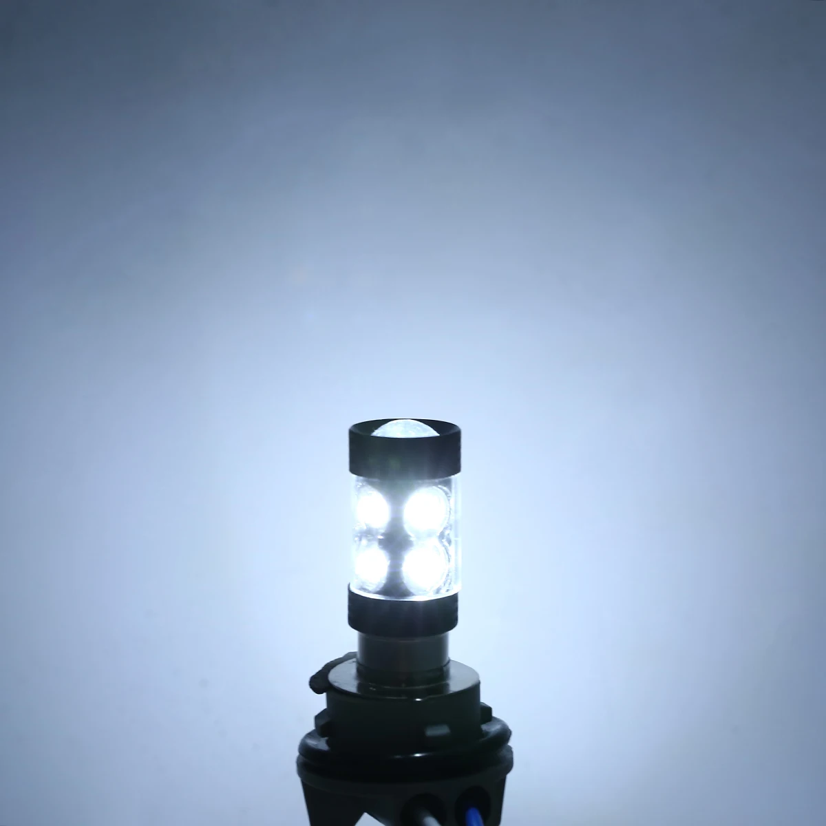 Motor Light Source For Honda TRX 250 300 400 450 700 1 Pair H6M 50W LED HeadLight Bulb Super White Motorcycle ATV Signal Lights