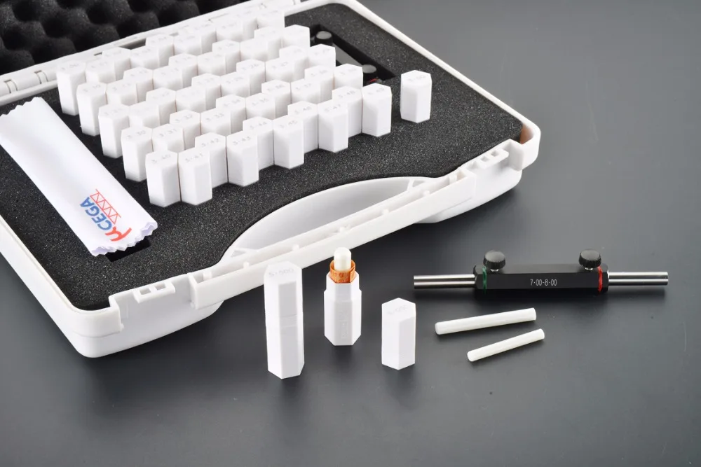 precision measuring tool ceramic gauges pin set , 51pcs/setpin gauge