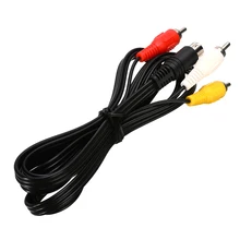 1,8 м HD игровая Аудио Видео AV кабель для sega Genesis 2 3 A/V RCA Соединительный шнур провод для sega Genesis II/III