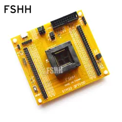 IC Тест STM32 QFP100 тестовая розетка STM32 TQFP100 программатор адаптер