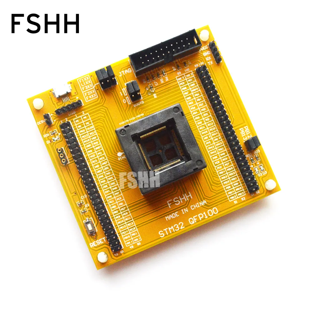 Интегральная схема STM32 QFP100 тестовая розетка TQFP100 программатор