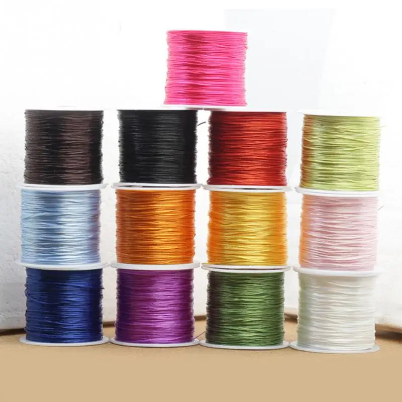 

DIY Waxed Thread Cord Sewing Wire Stitching Leather Craft Bracelet Accessories Yarn