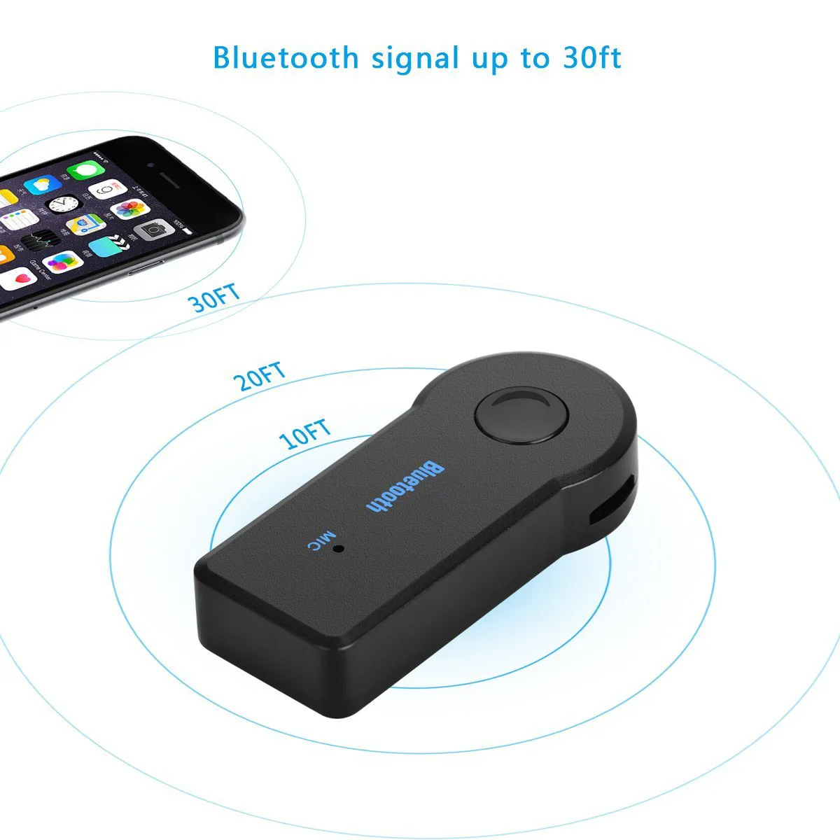 Беспроводной Bluetooth приемник передатчик адаптер 3,5 мм разъем для автомобильного Музыка Аудио Aux A2dp для наушников ресивер громкой связи Bluetooth гарнитура для Новинка