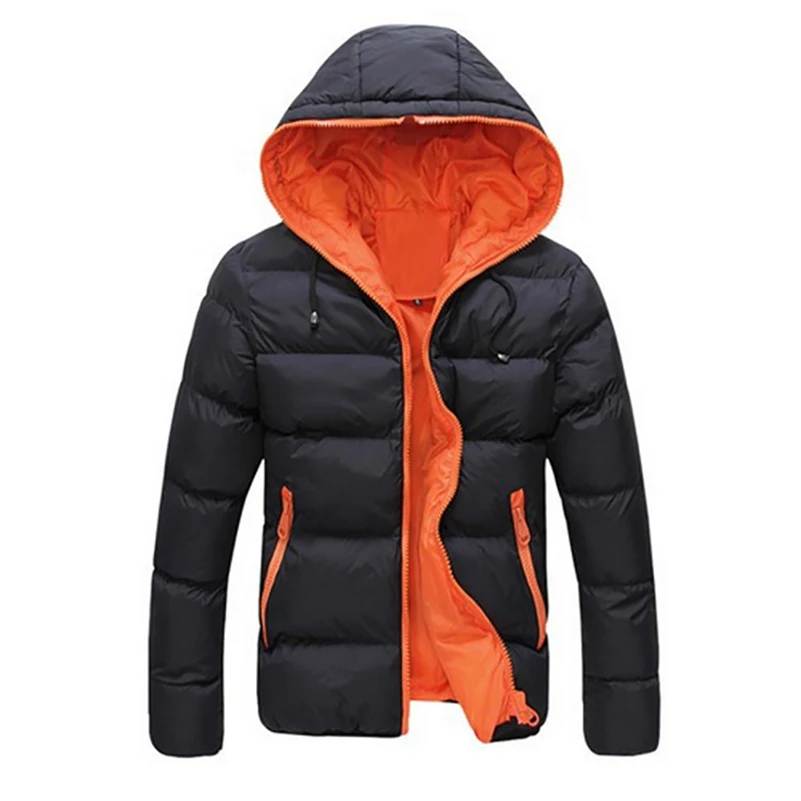 Men's doudoune homme Jacket Winter Jacket Men Casual Hooded Winter ...