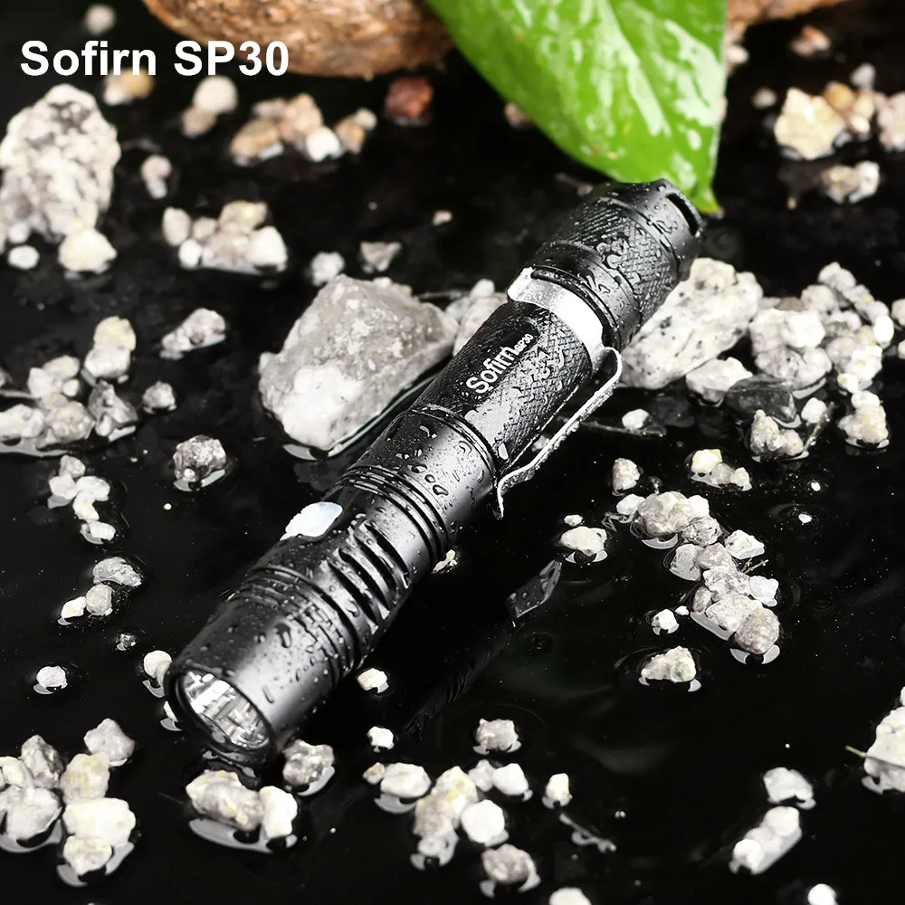 Тактический светодиодный фонарик Sofirn SP30 1000 лм мощный высокой мощности 18650 6