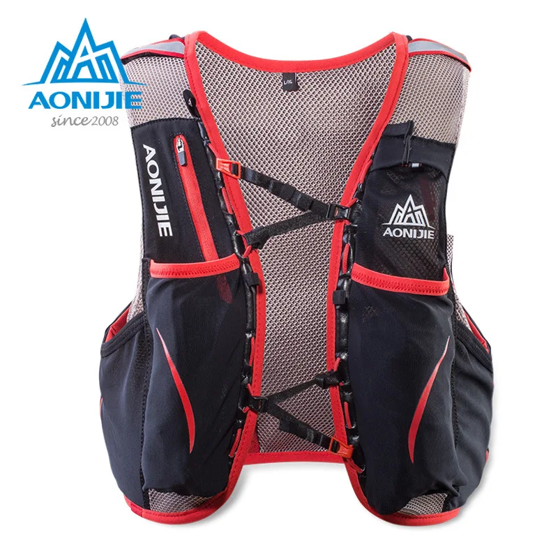  AONIJIE 5L Women Men Bag Marathon Hydration Vest Pack for 1.5L Water Bag Cycling Hiking Bag Outdoor - 32951010208