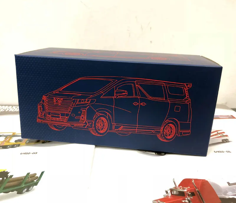 Флэш игрушки RIAN DAY 1/32 Япония TOYOTA Alphard S qгаде Rowen MPV звук и светильник литая