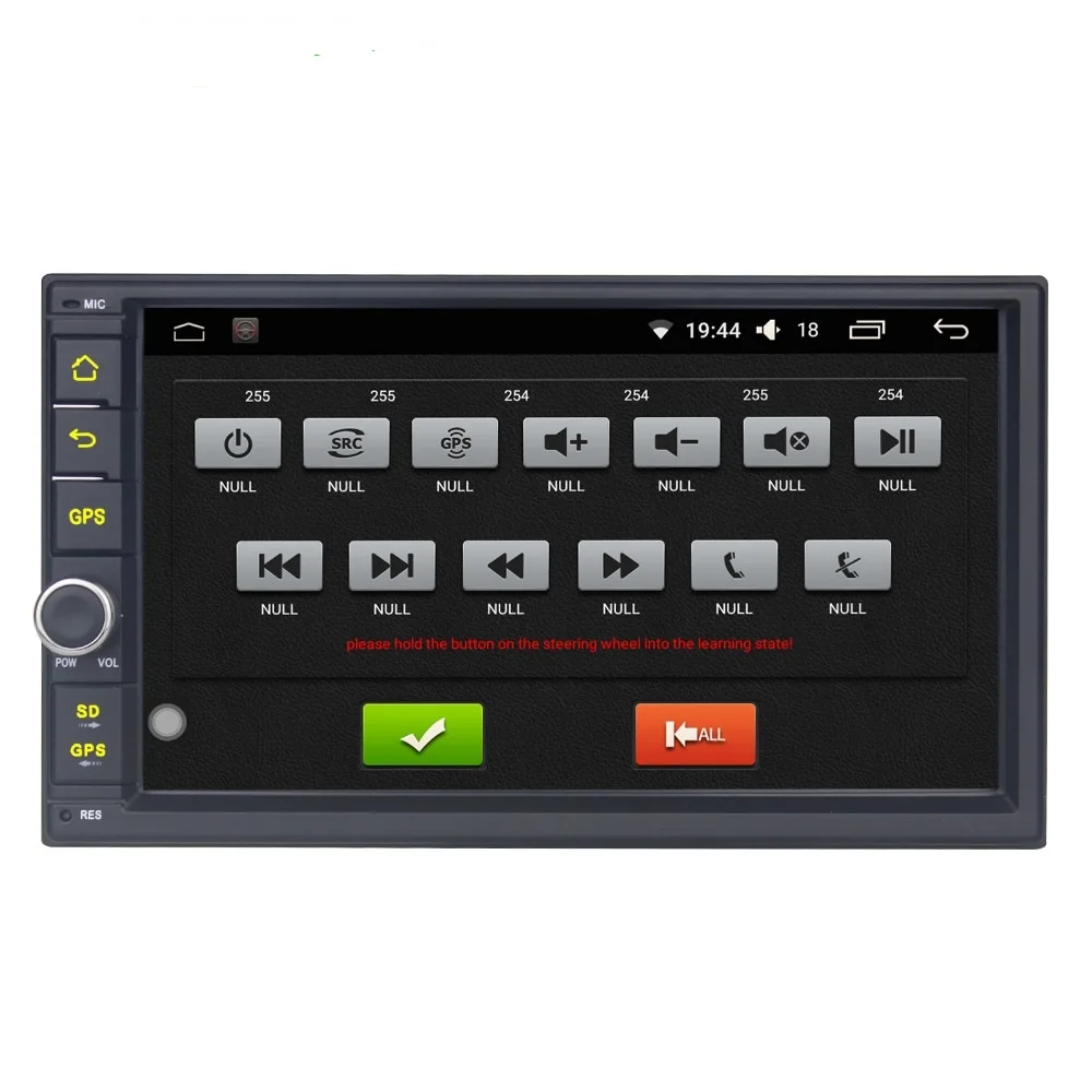 Perfect Best 7.0" Quad Core 1G+16GB Rom 2 Din Android 6.0 Head unit Universal Car Radio Audio Stereo GPS Navigation Support dash Cam 1