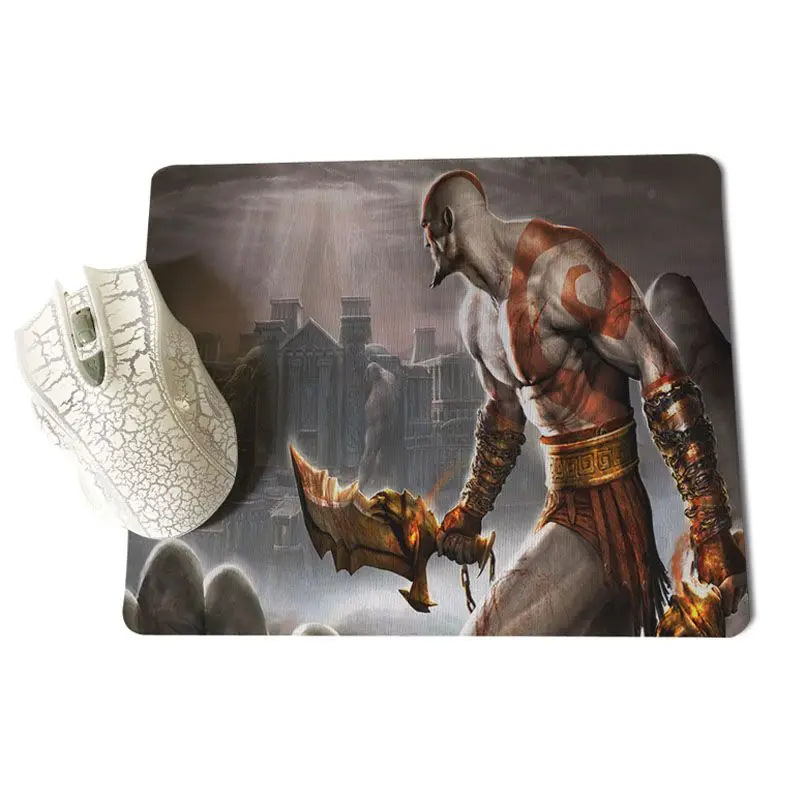 B Dios de La Guerra силиконовый коврик для мышки размер игры для 180x220x2 мм и 250x290x2 мм маленький коврик для мыши - Цвет: 25X29cm