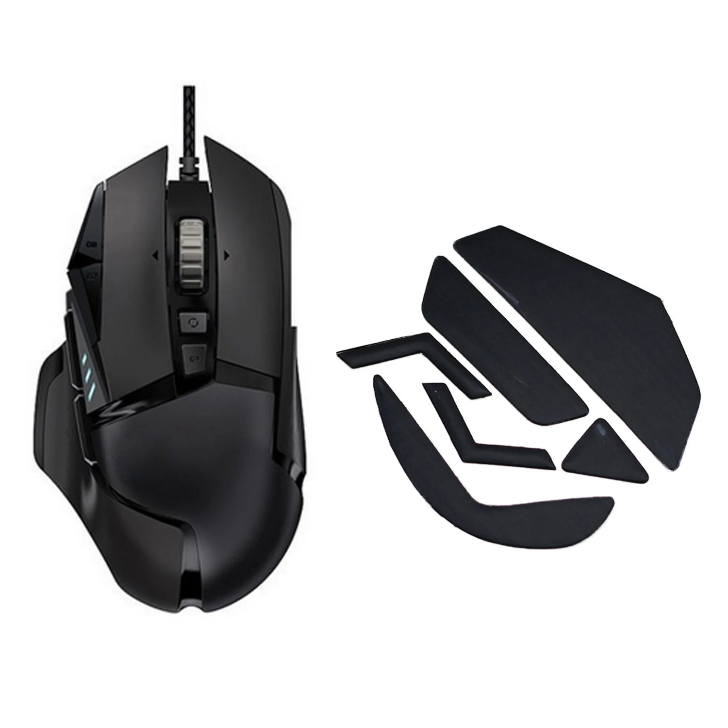 Комплект мышей Besegad 2 сменные подкладки для мыши коньков игровой Logitech